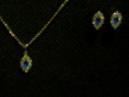 Gargantilha e Bricos de STRASS
